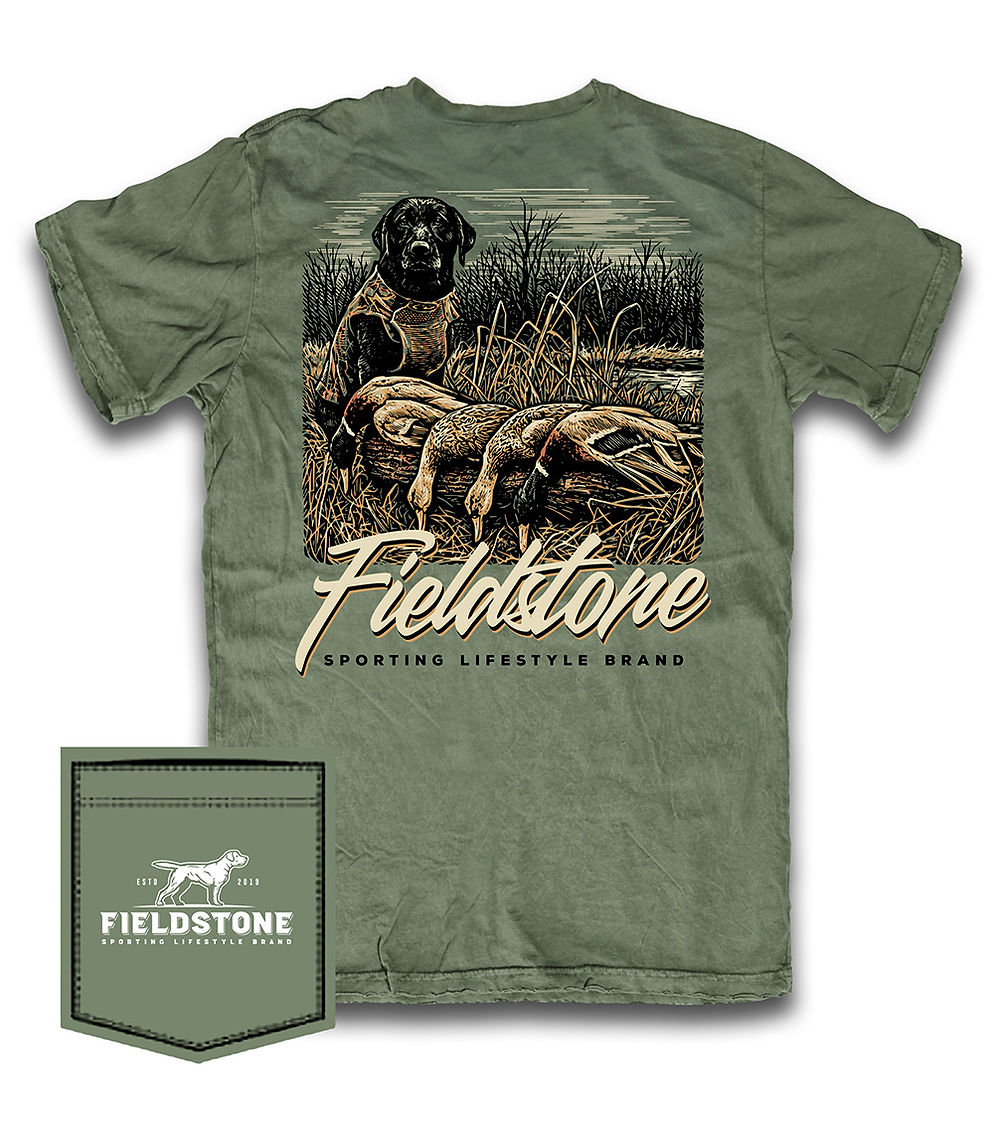 Fieldstone Harvest SS Tee - Moss
