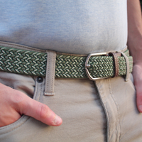 Thumbnail for The Remington Woven Elastic Stretch Belt