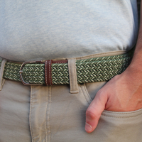 Thumbnail for The Remington Woven Elastic Stretch Belt
