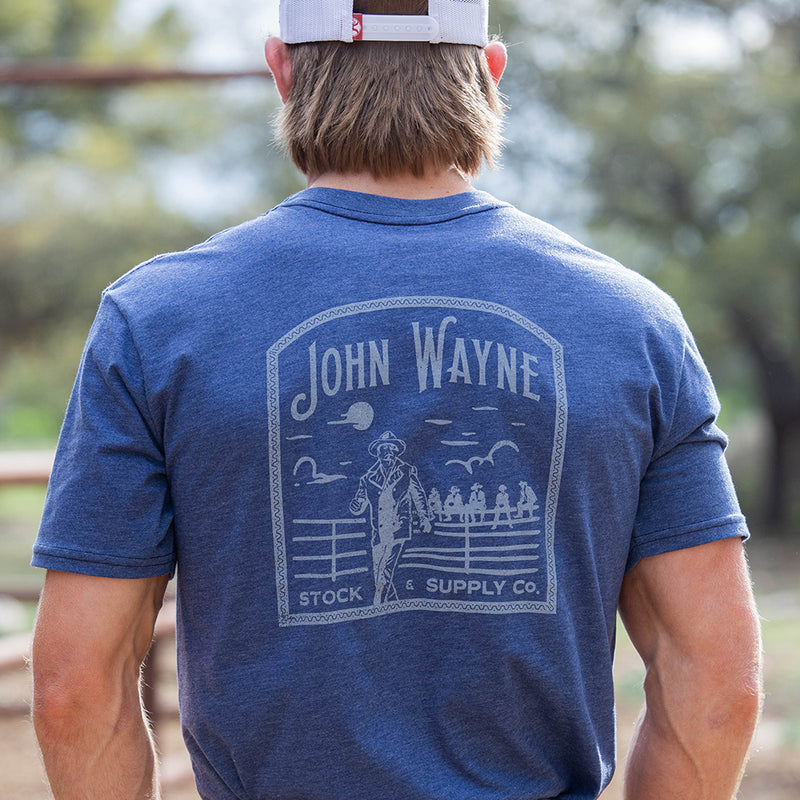 John Wayne SS Tee - Navy