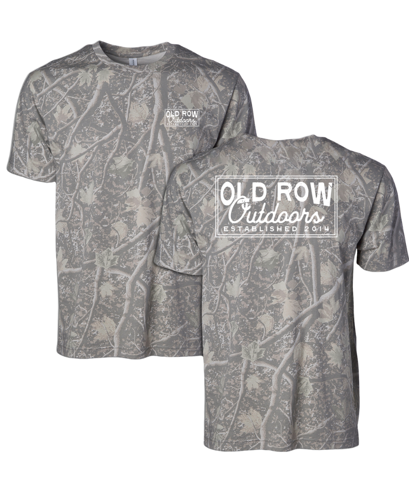 Old Row Outdoors Logo Short Sleeve T-Shirt - Camo