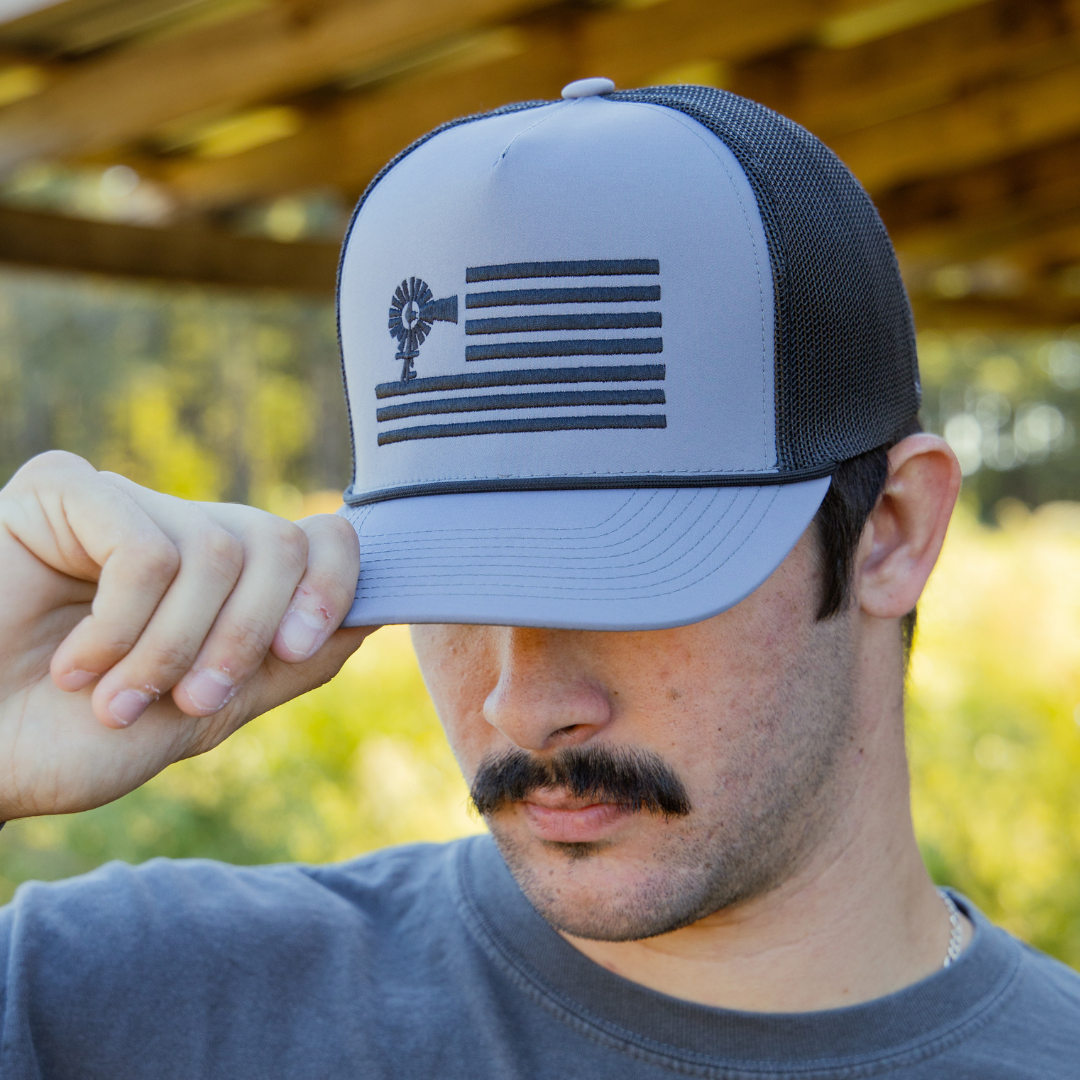 Logo Flag Trucker Cap