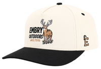Thumbnail for Embry Outdoors Low Fence Cap - Cream/Black
