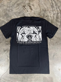 Thumbnail for State HomeGrown Classic Bulldog Short Sleeve T-Shirt - Black