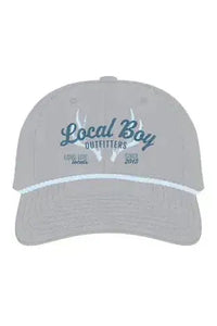 Thumbnail for Local Boy Antler Arch HC Rope Cap - Light Gray