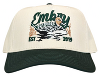 Thumbnail for Sprig Trucker Cap - Cream/Green