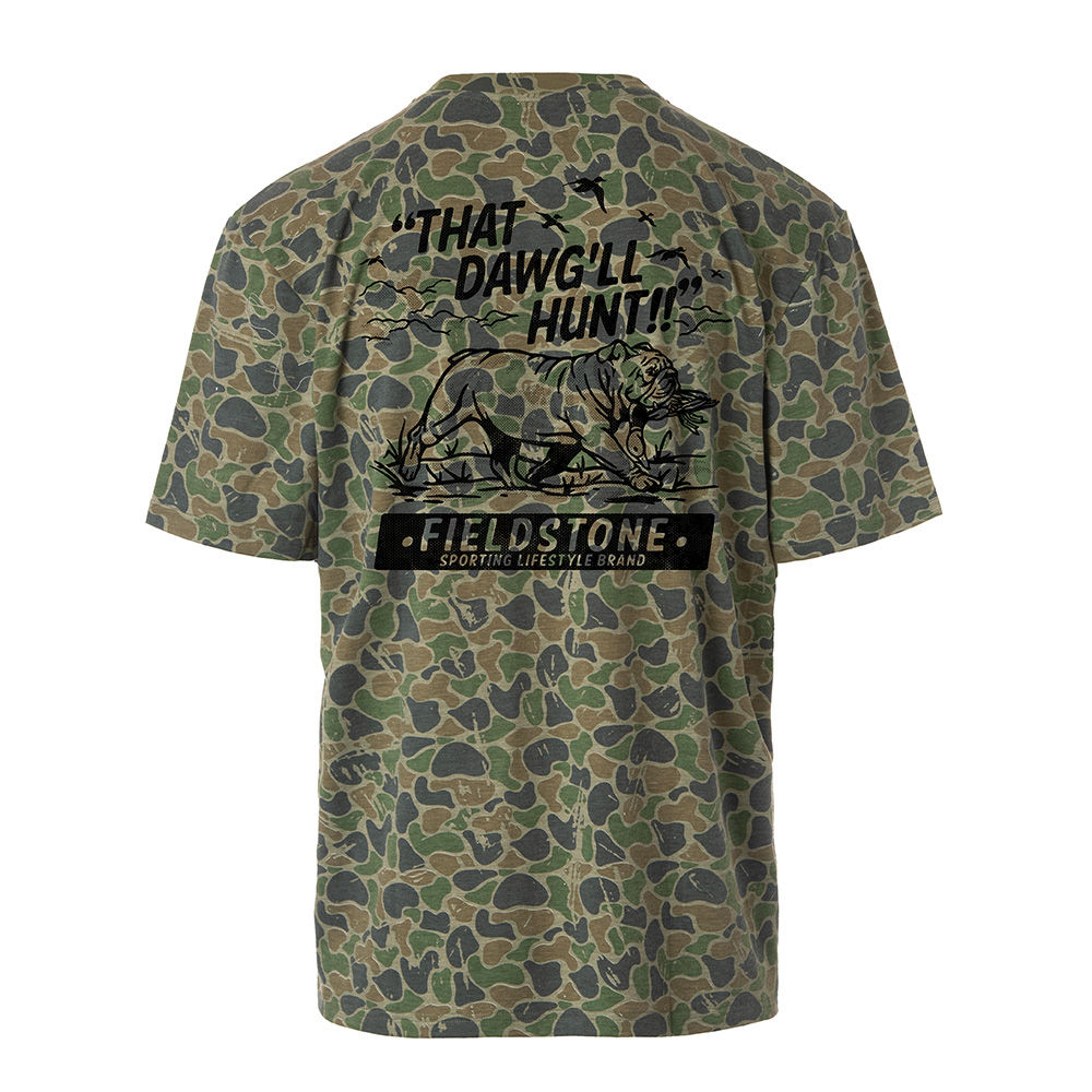 Fieldstone Backwoods Camo Bird Dawg SS Tee