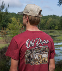 Thumbnail for Old Dixie Dynamic Duo Short Sleeve T-Shirt - Red