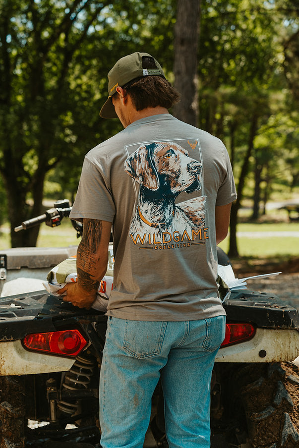 Wildgame Pointer Short Sleeve T-shirt - Grey