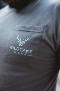 Thumbnail for Wildgame Pointer Short Sleeve T-shirt - Grey