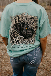 Thumbnail for Roost Stealth Mode Pocket SS Tee - Blue