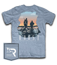 Thumbnail for Roost Morning Shift SS Tee - Saltwater