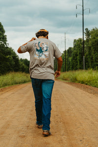 Thumbnail for Wildgame Pointer Short Sleeve T-shirt - Grey