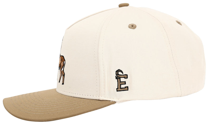 Embry Outdoors  Buck Cap - Cream/Tan