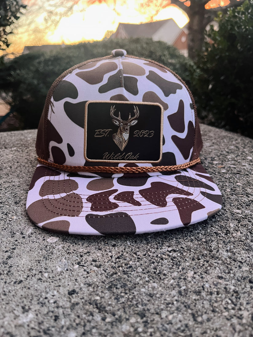 Wild Oak Deer Patch Hat (Square Patch)
