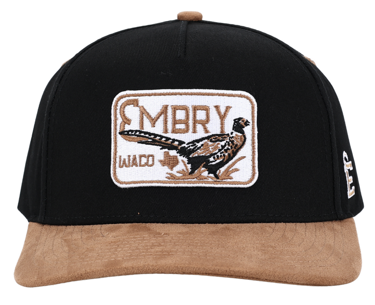 Embry Outdoors Pheasant Patch Cap - Black/Brown
