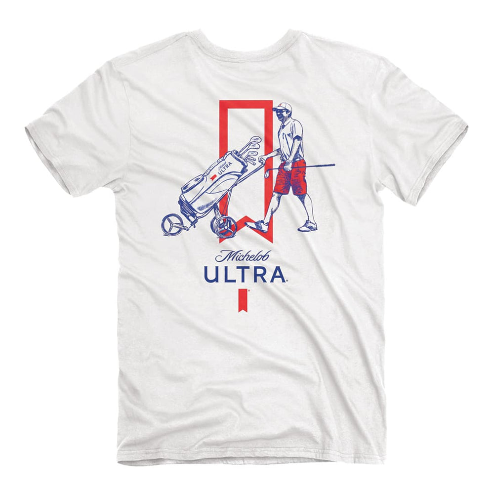 Michelob Ultra Golf SS Tee - White