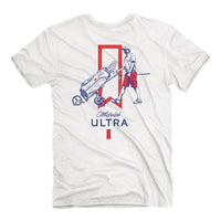 Thumbnail for Michelob Ultra Golf SS Tee - White