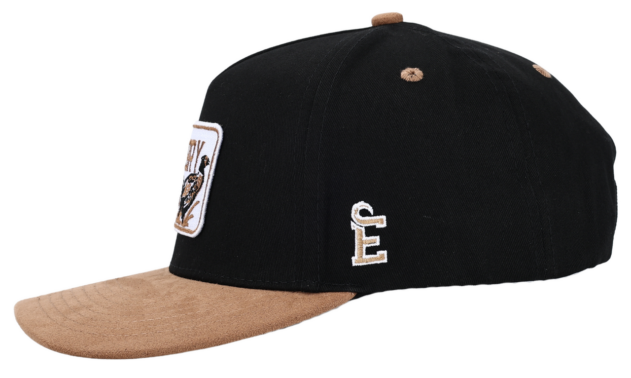 Embry Outdoors Pheasant Patch Cap - Black/Brown