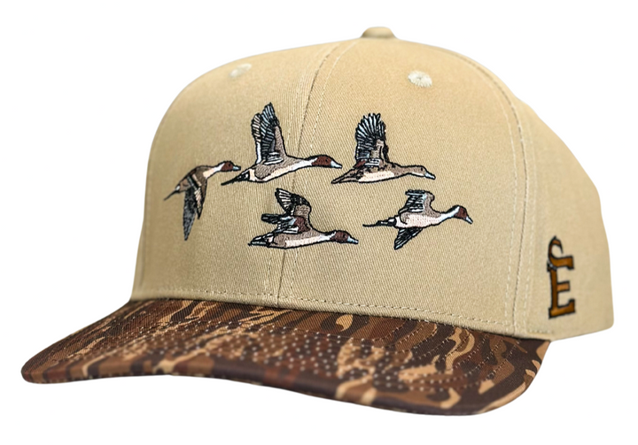 Flock Cap - Khaki/Brown Ranch Camo