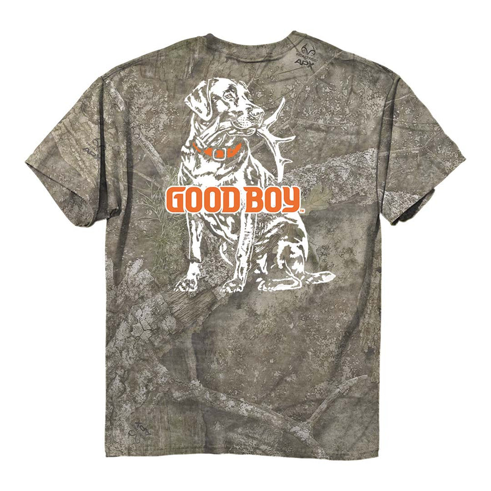 Good Boy Camo Dog Shed SS Tee - Camo