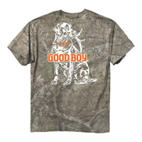 Thumbnail for Good Boy Camo Dog Shed SS Tee - Camo