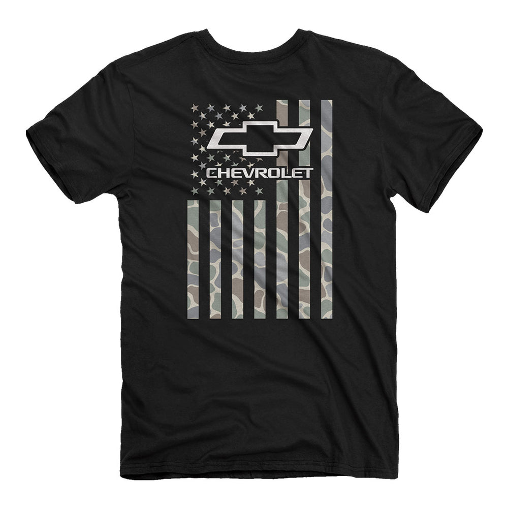Chevrolet USA Camo SS Tee - Black