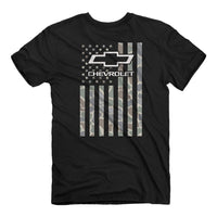 Thumbnail for Chevrolet USA Camo SS Tee - Black