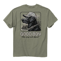 Thumbnail for Good Boy Dog Will Hunt SS Tee - Sandstone
