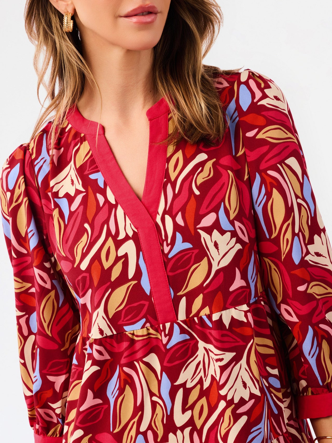 Mary Square Cameron Dress | Wind Rush Multi