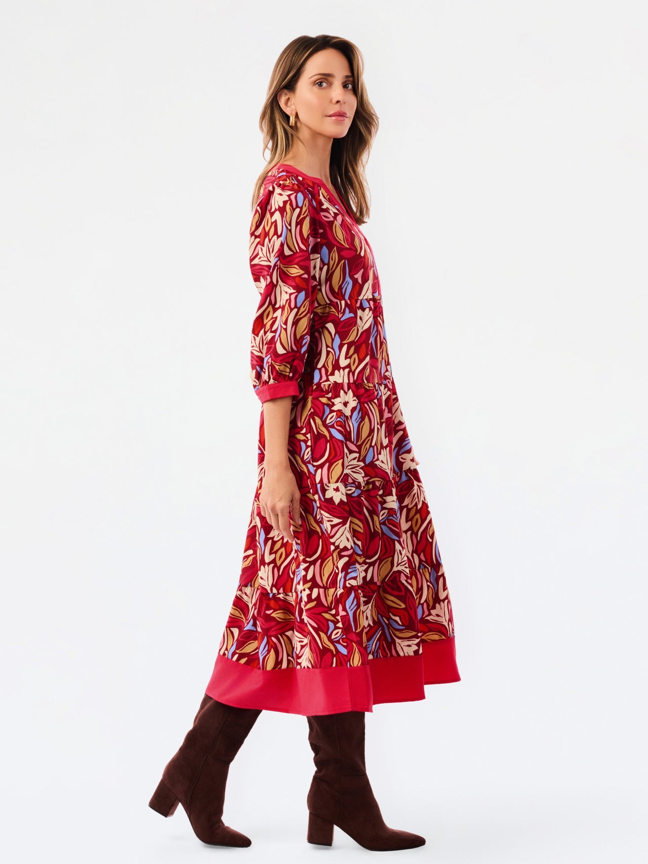 Mary Square Cameron Dress | Wind Rush Multi