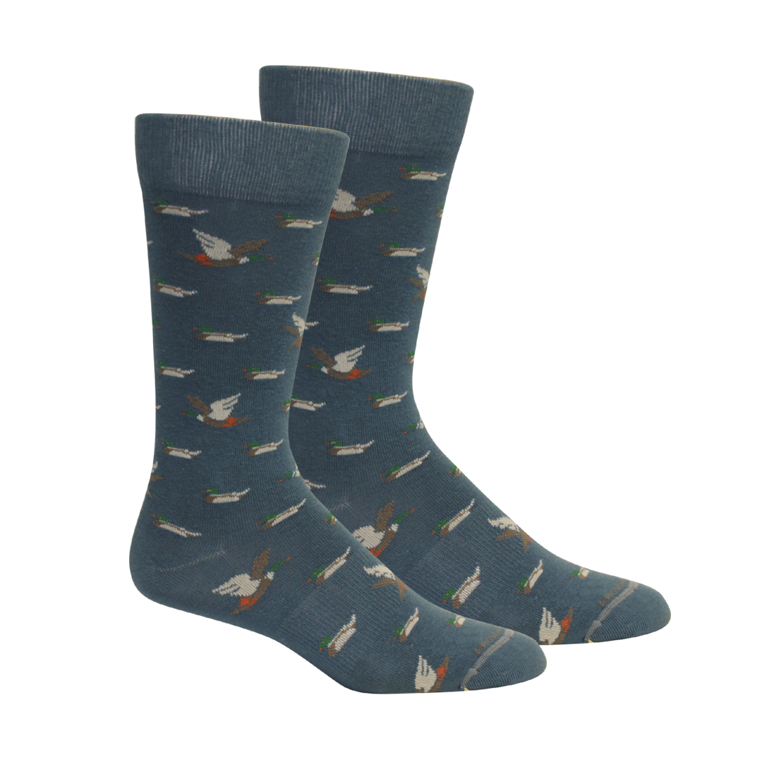 Belhaven Crew Sock - Blue