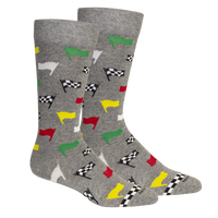 Thumbnail for Race Ya Sock - Heathered Grey