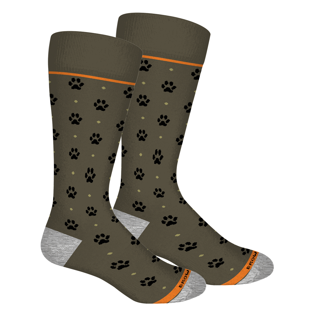 Paw Crew Socks - Sage