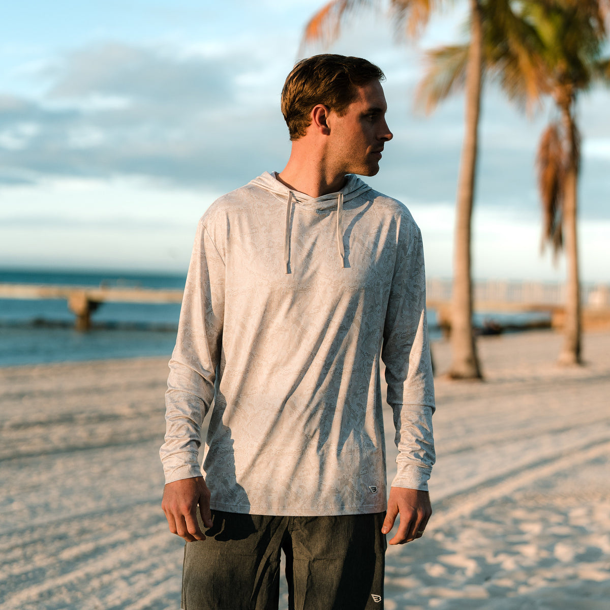 Performance Hoodie - Digi Camo Ivory