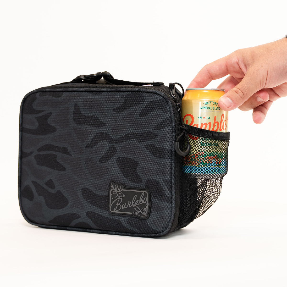 Black Camo Lunch Box
