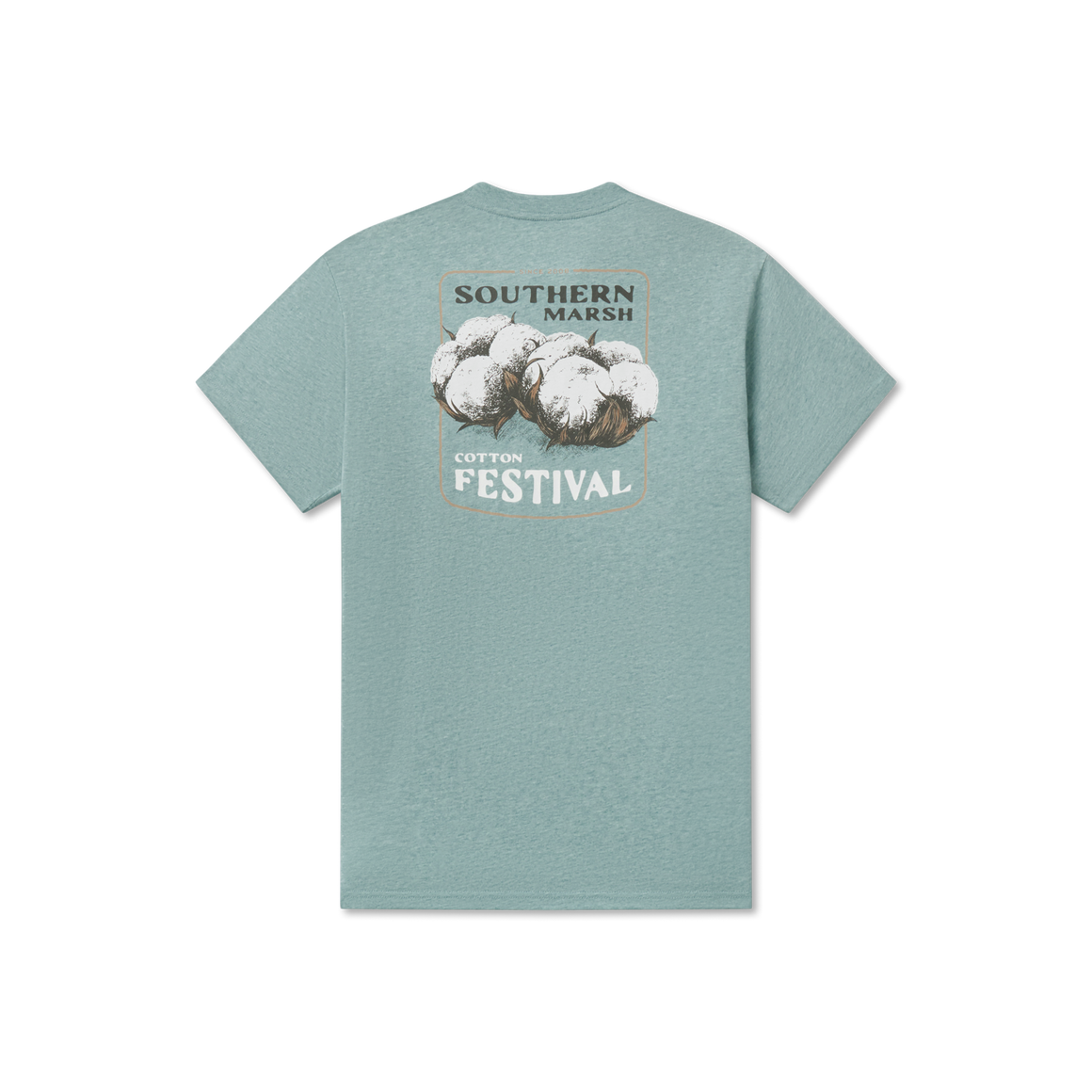 Cotton Festival SS Pocket Tee - Washed Moss