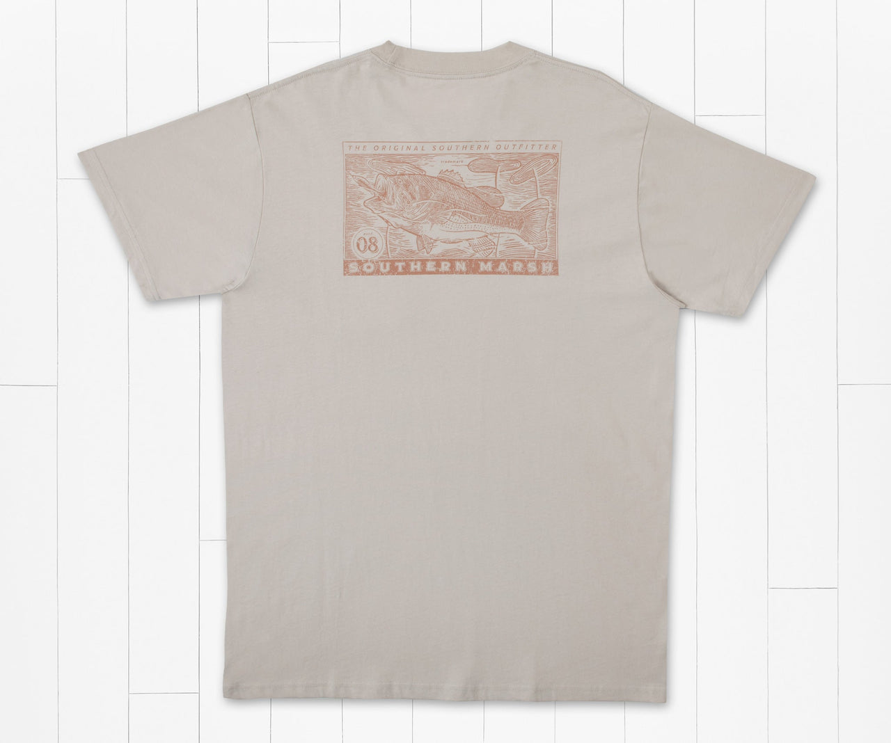 Etched Bass SS Pocket Tee