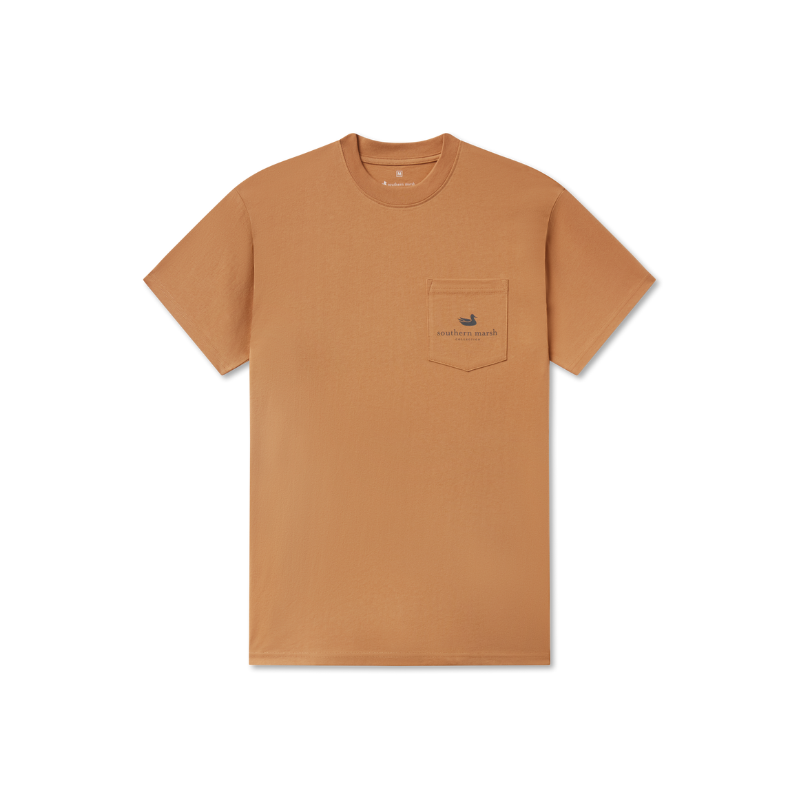 Heritage Engraved SS Tee - Camel