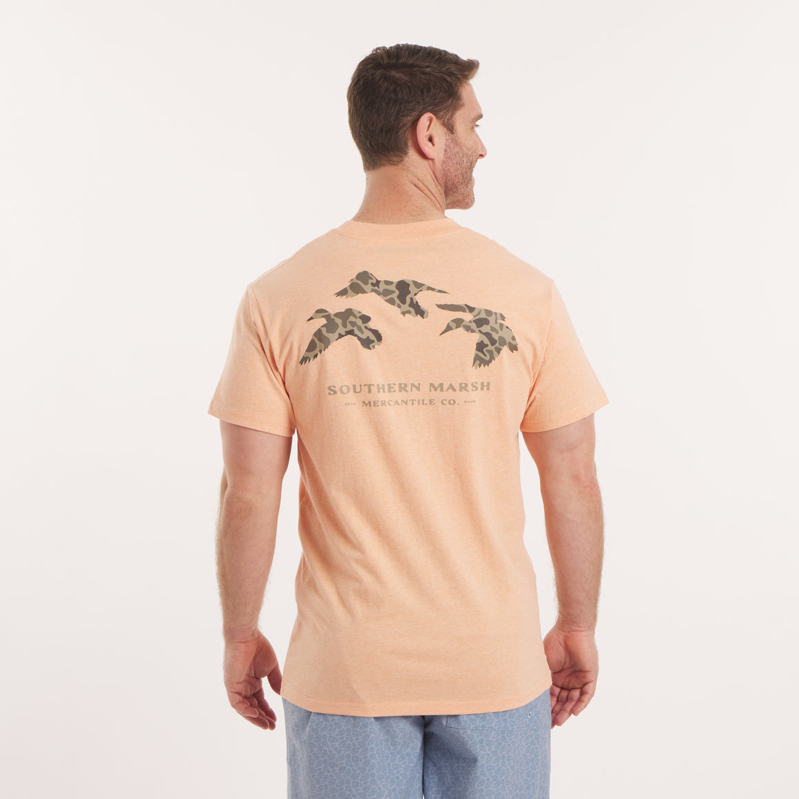 Southern Marsh Originals - Camo - Flying Ducks Tee