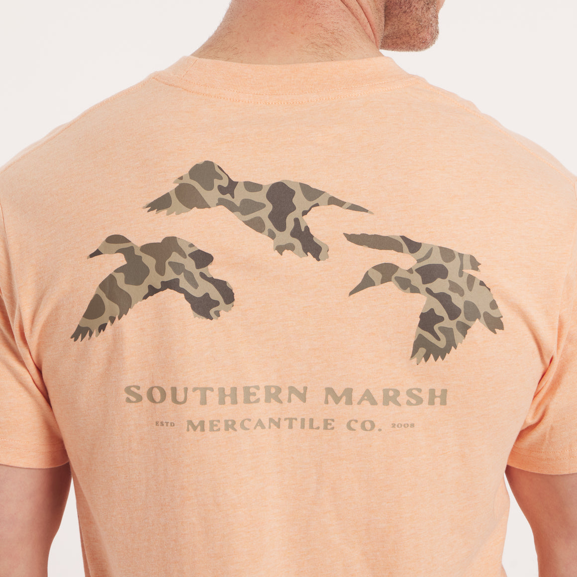 Southern Marsh Originals - Camo - Flying Ducks Tee