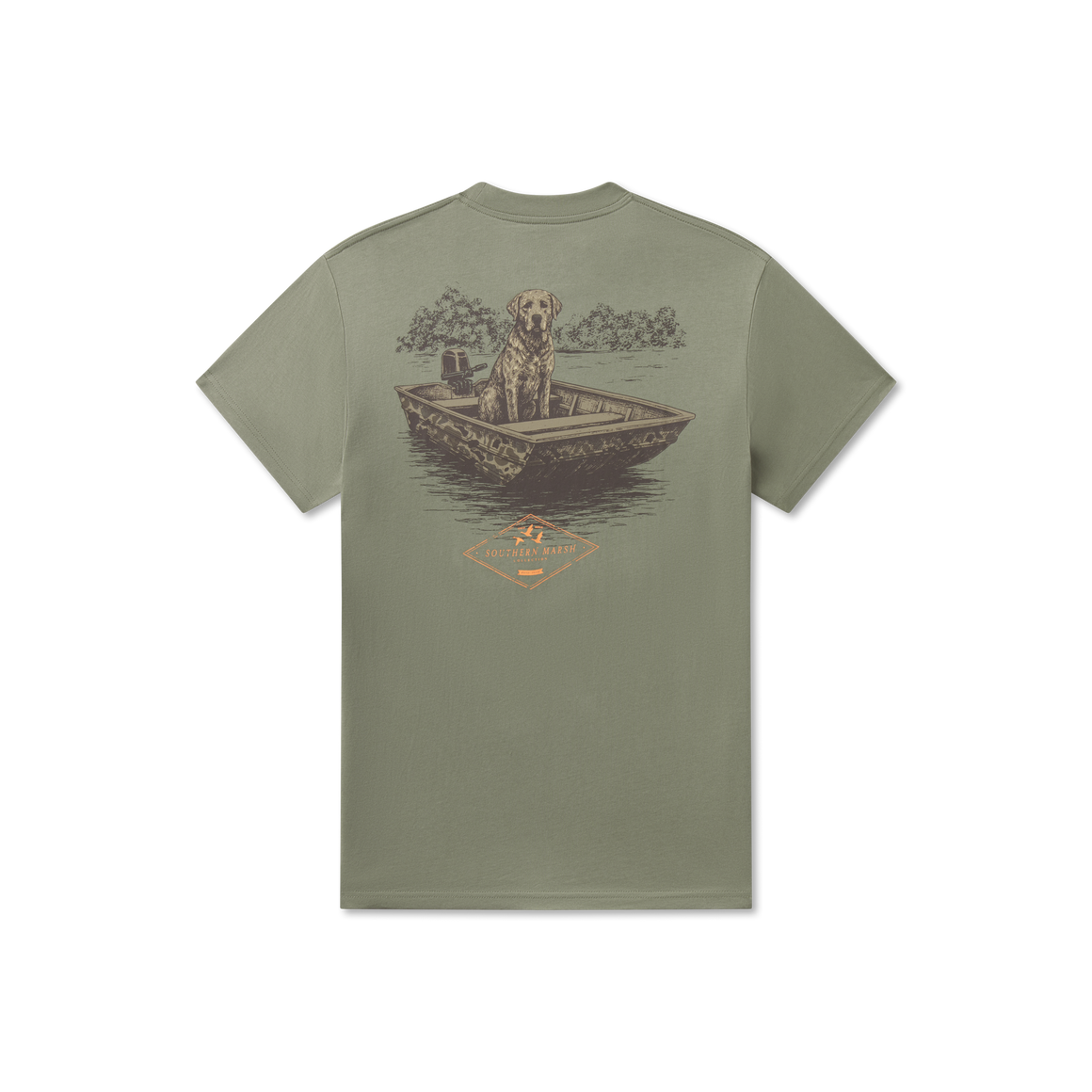 Youth Patient Pup SS Tee - Bay Green