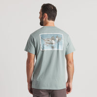 Thumbnail for Duckstamp Pintail SS Tee - Burnt Sage