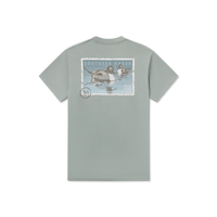Thumbnail for Youth Pintail Duckstamp SS Tee - Burnt Sage