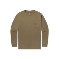 Thumbnail for Youth Authentic LS Tee - Moss Green