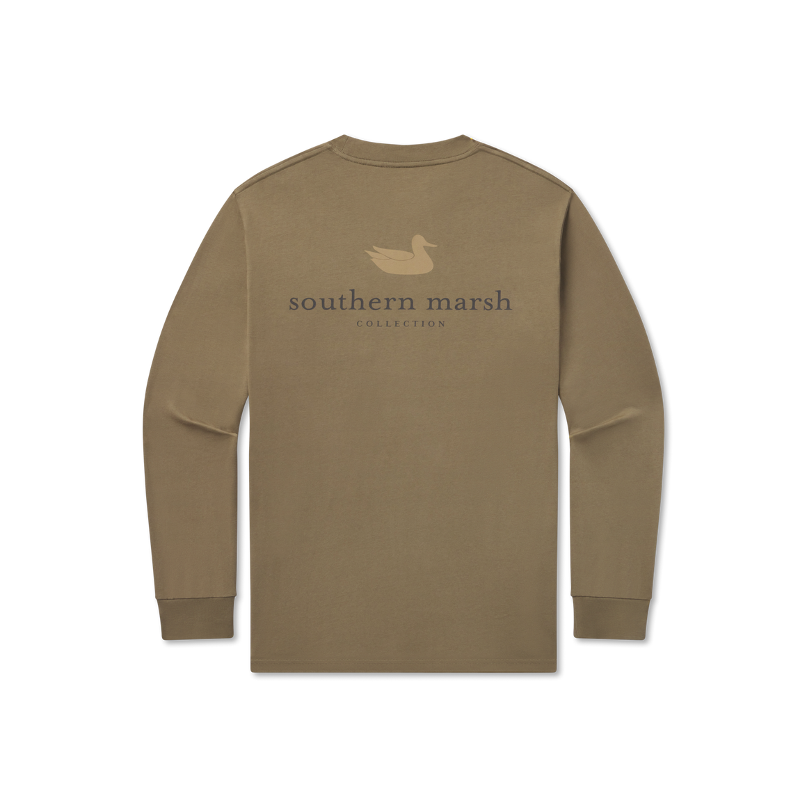 Youth Authentic LS Tee - Moss Green