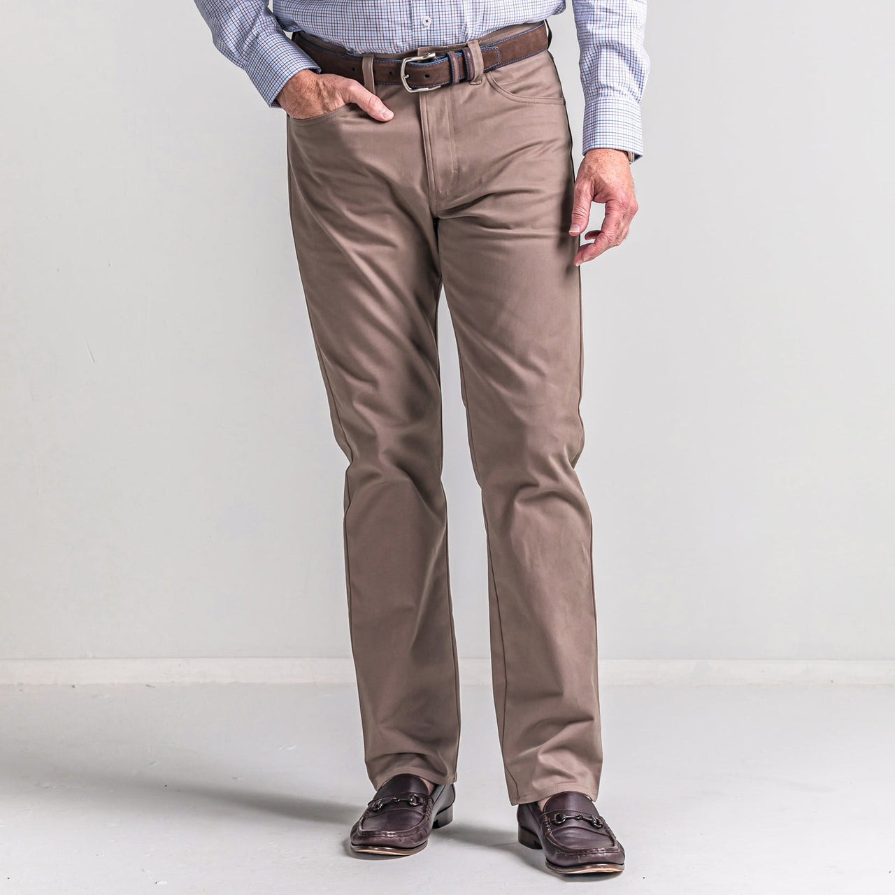 Classic Five Pocket Pant - Walnut