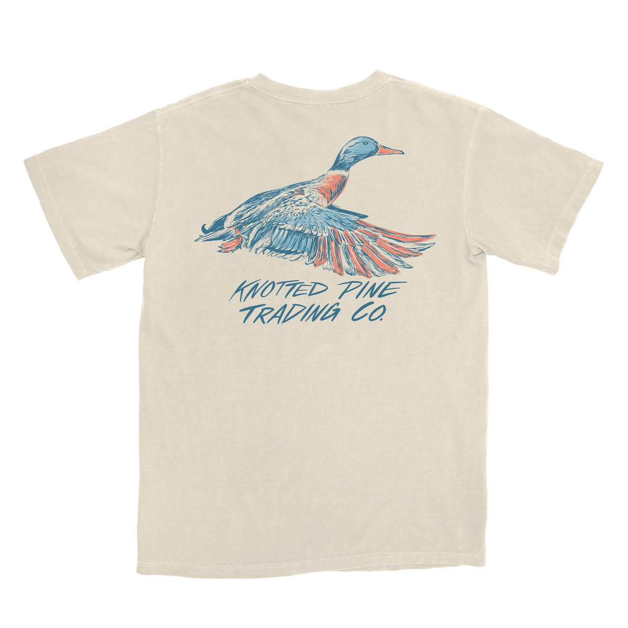 American Mallard Ss Tee - Ivory