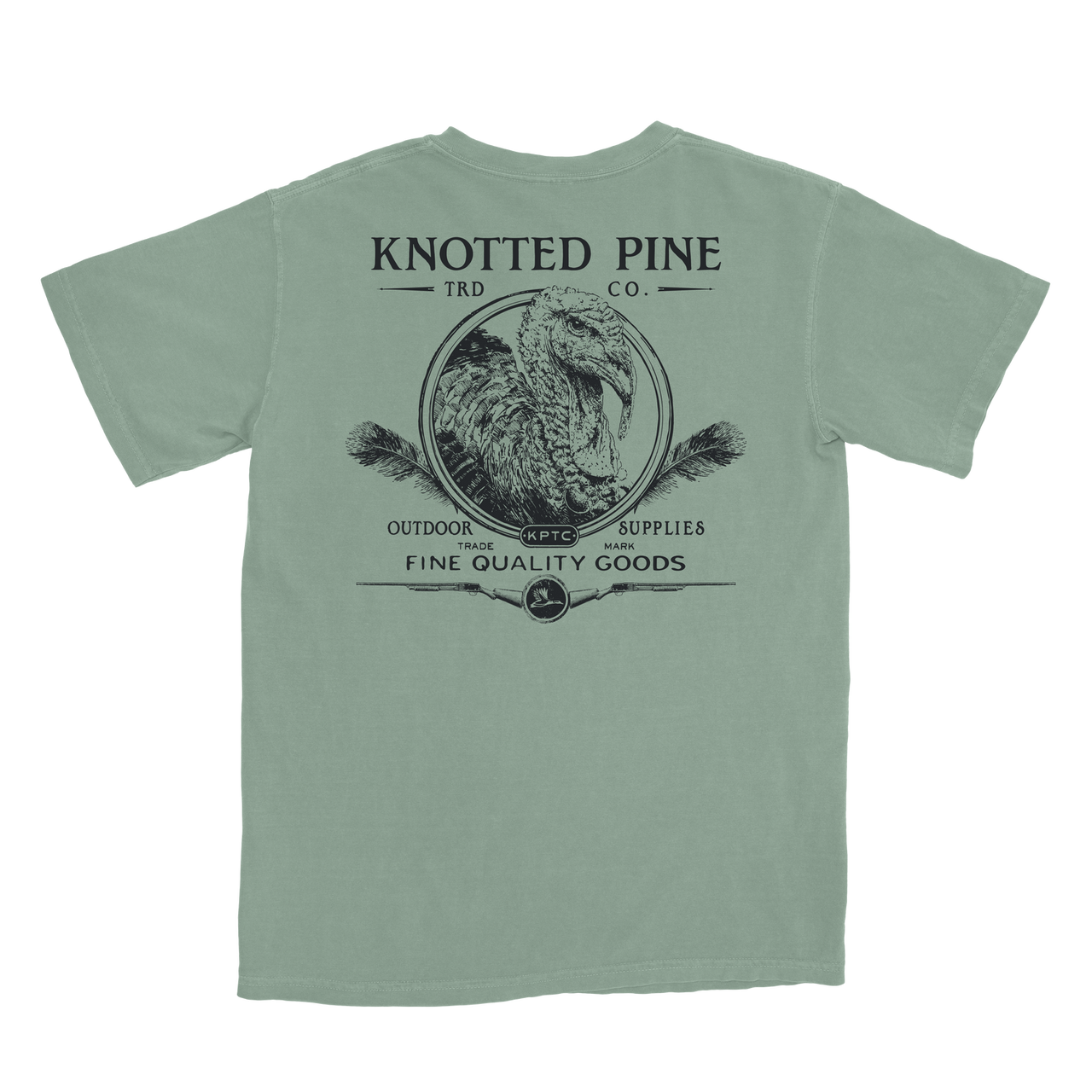 Knotted Pine Antique Turkey SS Tee - Bay