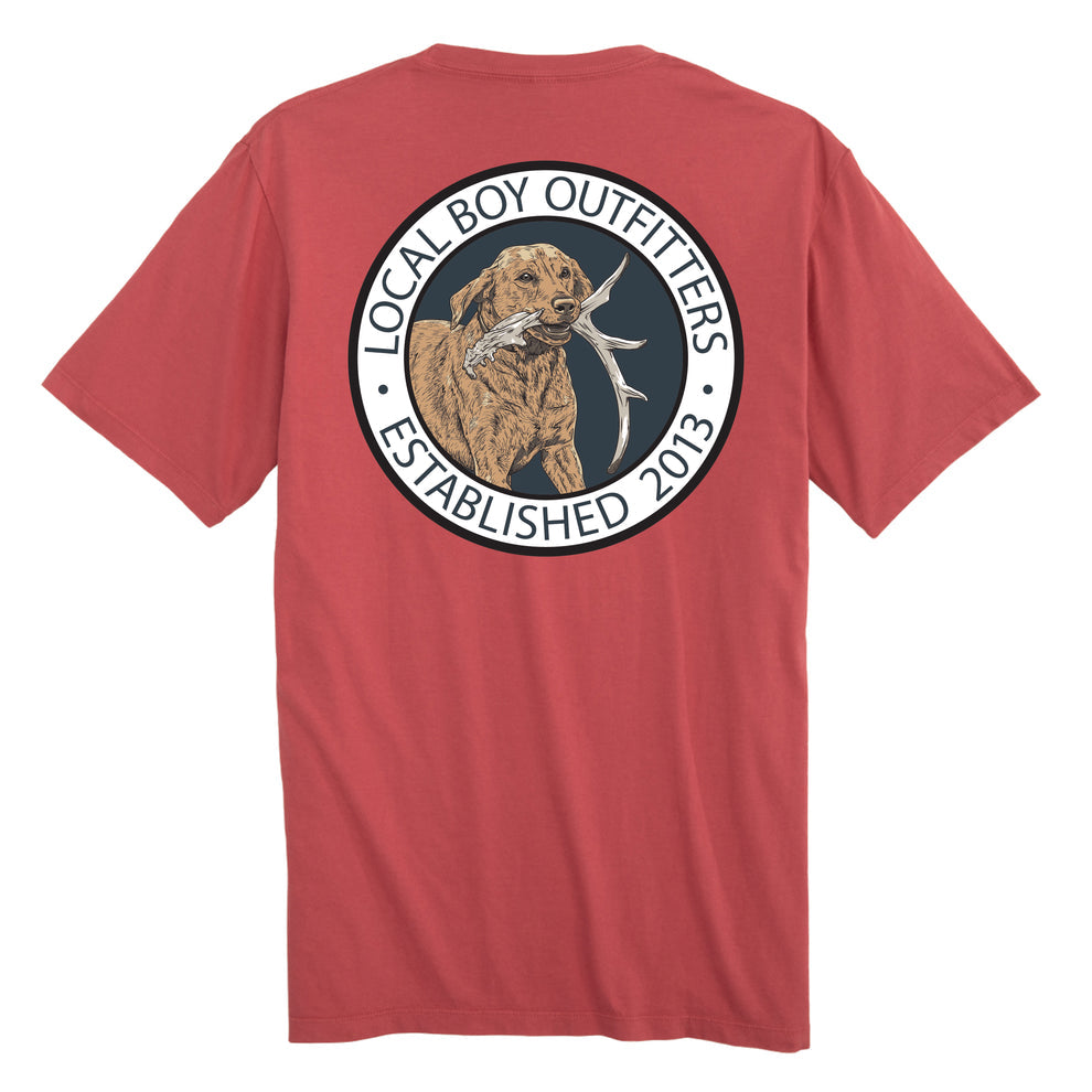 Antler Retrieve SS Tee - Brick